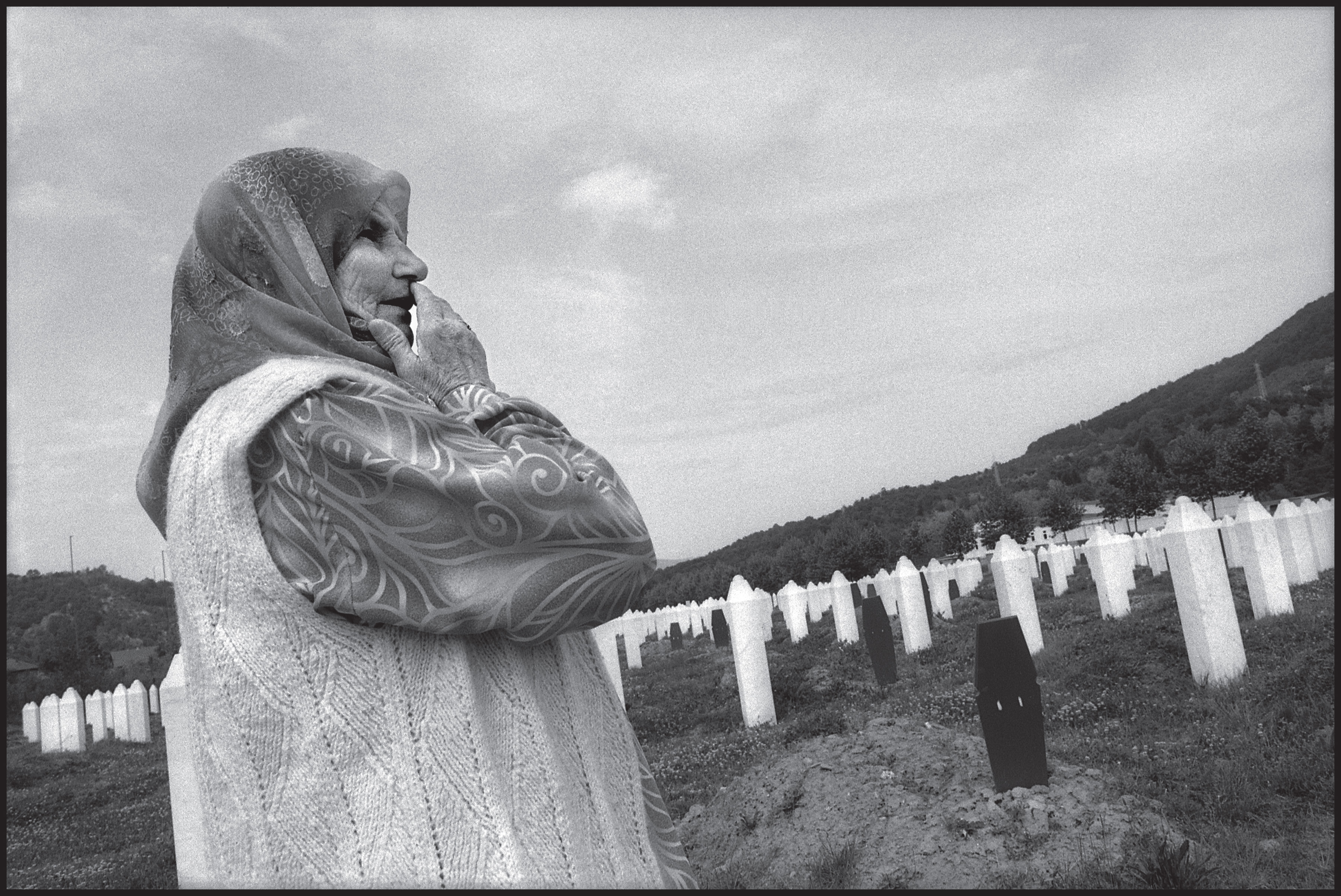 Arifa Osmanovic, Lost 3 Sons in the Sebrenica Massacre. Potocari, Bosnia and Herzegovina. 2009.