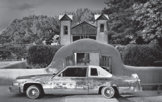 Low-Rider Cadillac Named Chimayo. Chimayo, New Mexico, 1997 © CRAIG VARJABEDIAN