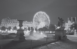 “Ferris Wheel from the Tuileries.” Paris, France, 1999.